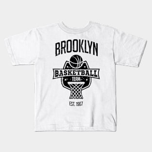 Brooklyn Basketball Team Kids T-Shirt